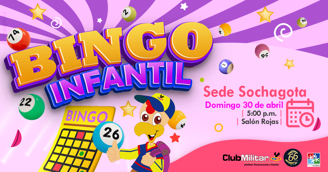 Bingo infantil en la Sede Sochagota - Club Militar